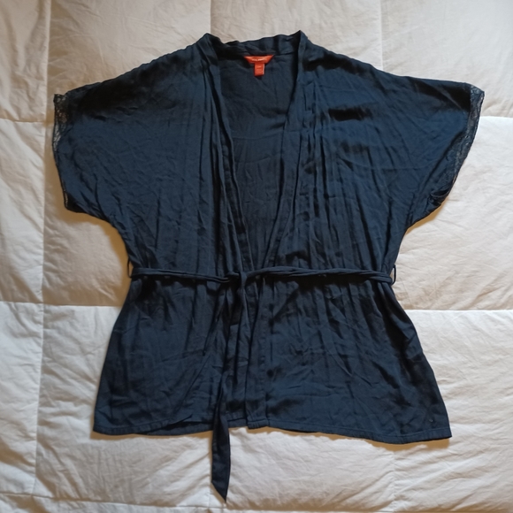 Navy blue robe/blouse - Picture 2 of 4